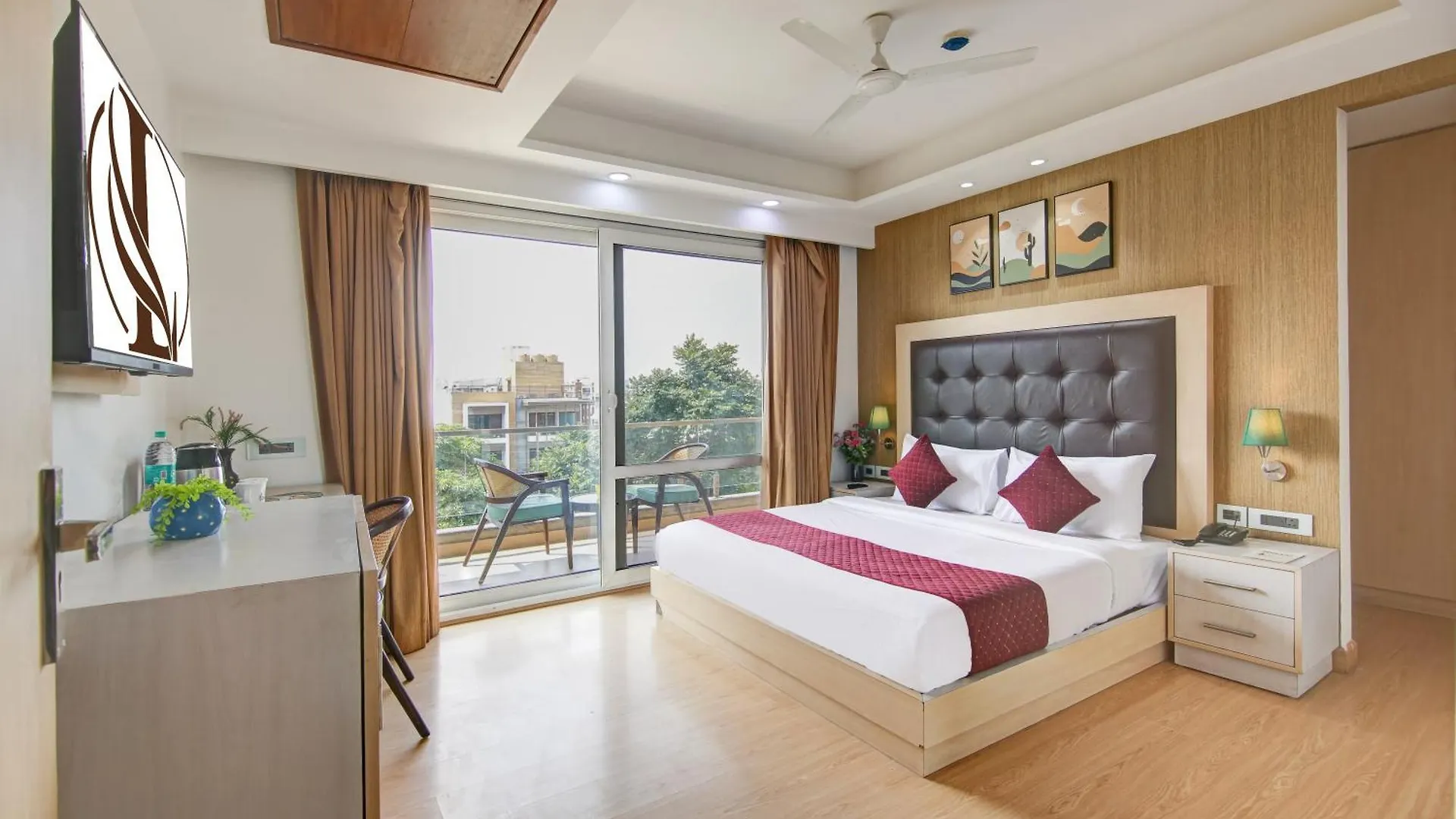 *** ホテル Limewood Stay - Unitech Cyber Park グルガウン インド